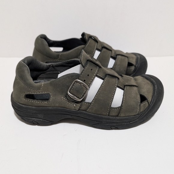 Keen Women's Size 6.5 Leather Trail Hiking Fisherman Sandals Brown XT1206 - Picture 4 of 11